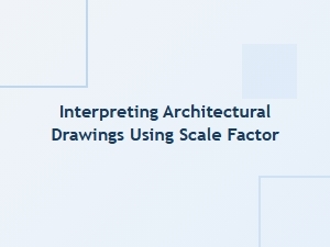 Decoding Scale in Architectural Drawings